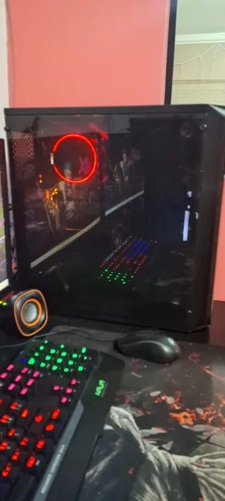 VENDE-SE 2 PC GAMERS COMPLETOS COM MESA E CADEIRAS - Foto 2