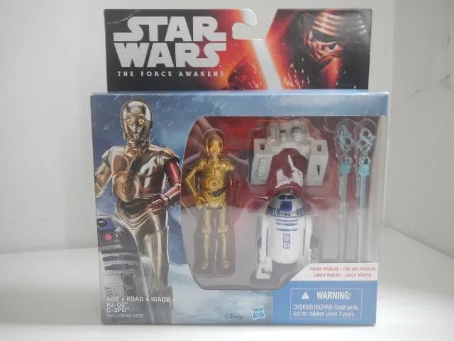 Conjunto Figuras Star Wars R2-d2 C-3po