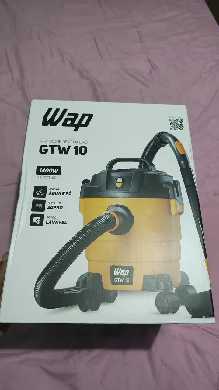 Aspirador de Água e Pó Wap GTW 10