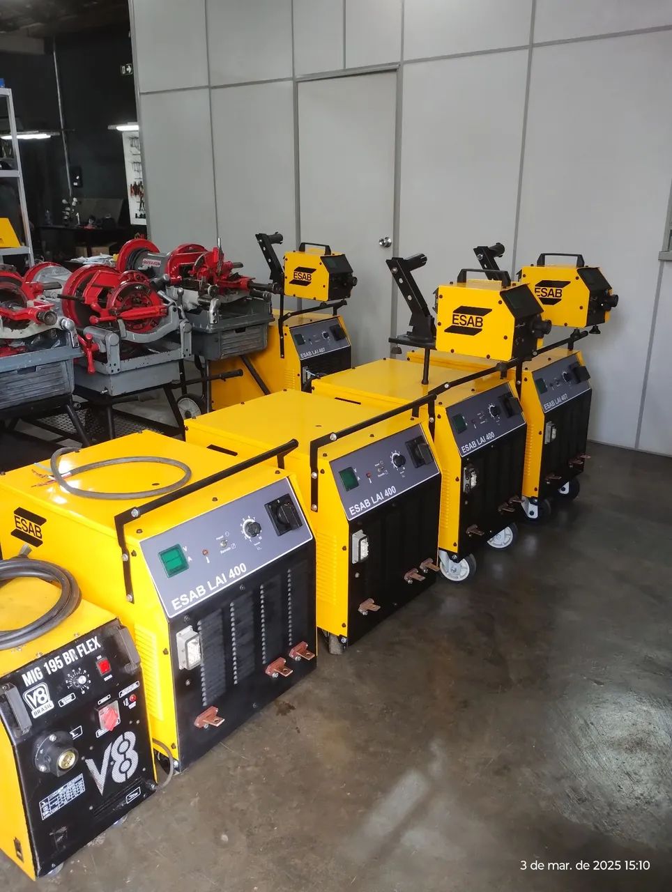 Máquina de Solda mig esab LAI 407. - Foto 6