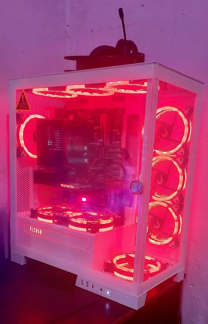 PC Gamer / Workstation - RX 6750 XT XFX (Referência) - 32GB RAM - NVMe - 1440p ULTRA - Foto 6