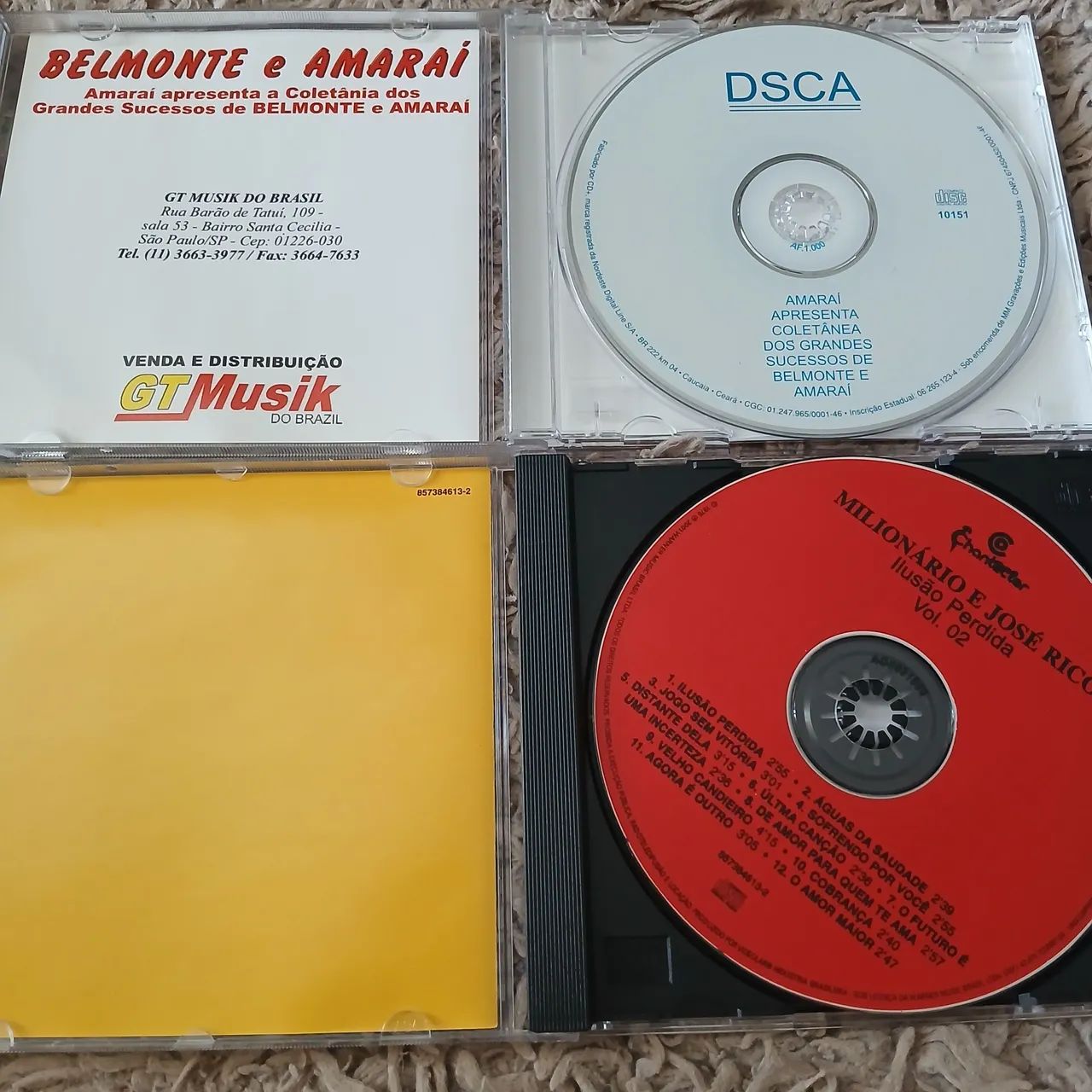 Cds de musica sertanejo 04 unidades  - Foto 3