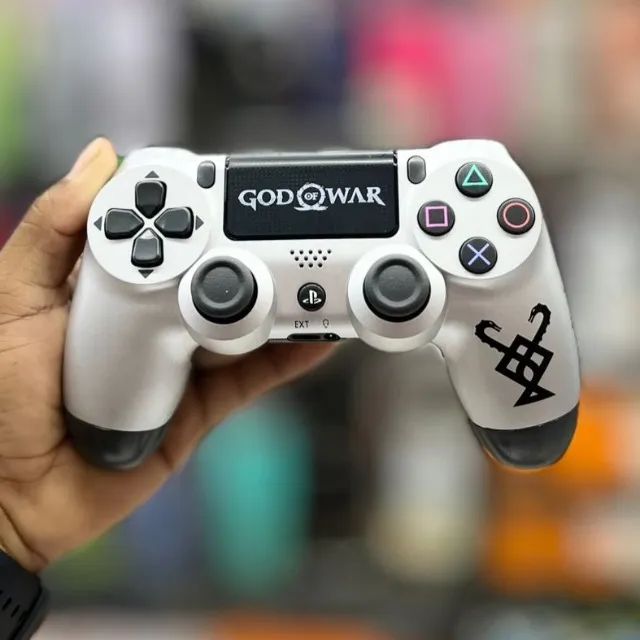 Controle de Ps4 Branco Personalizado - Foto 3