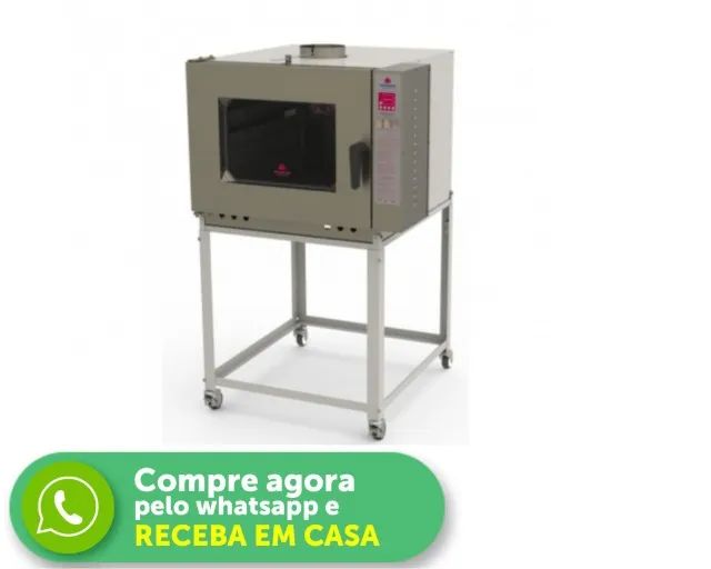 Forno Turbo A Gás Progás 5 Esteiras Novo