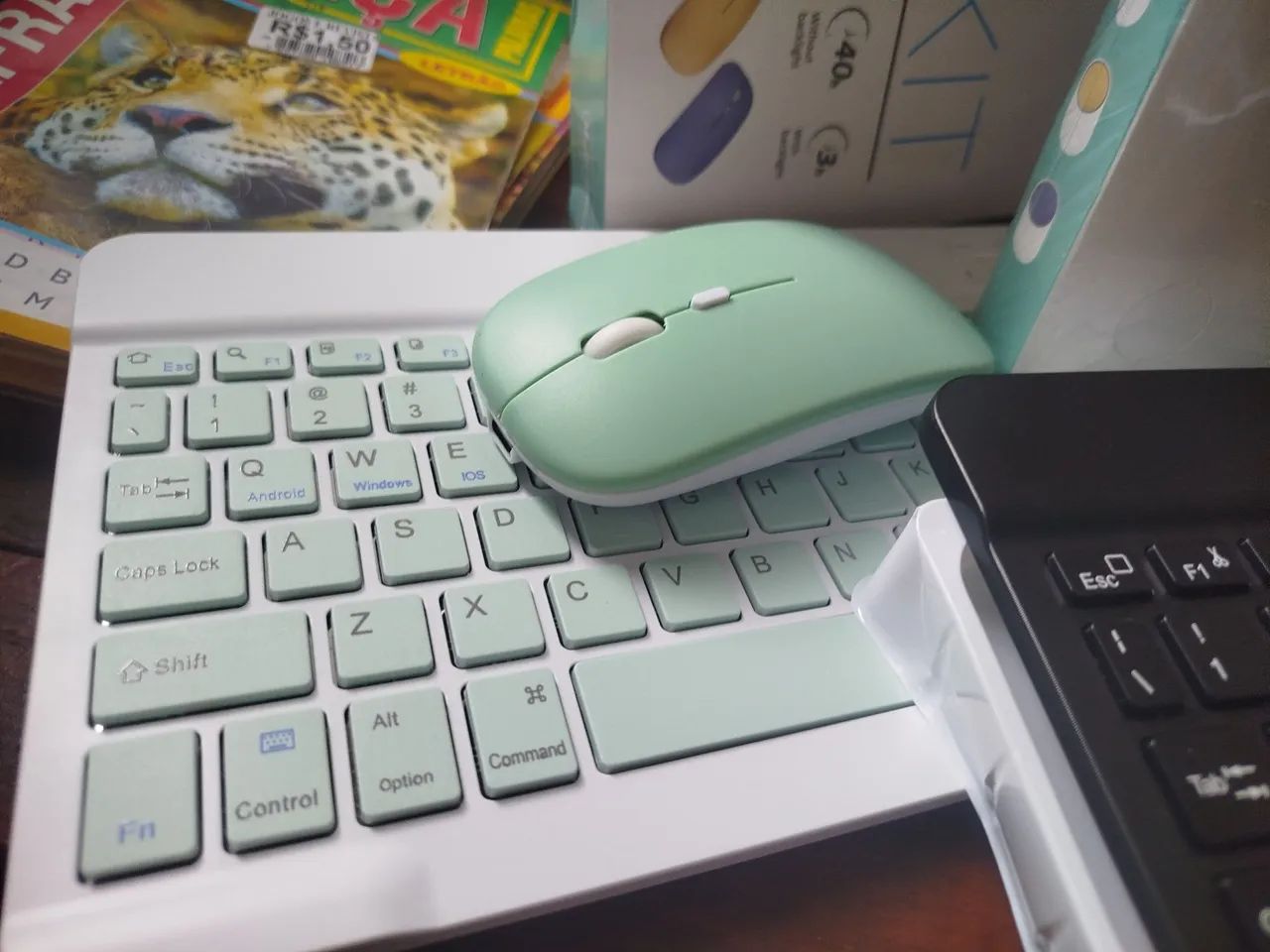 VENDO KIT MOUSE E TECLADO BLUETOOTH 