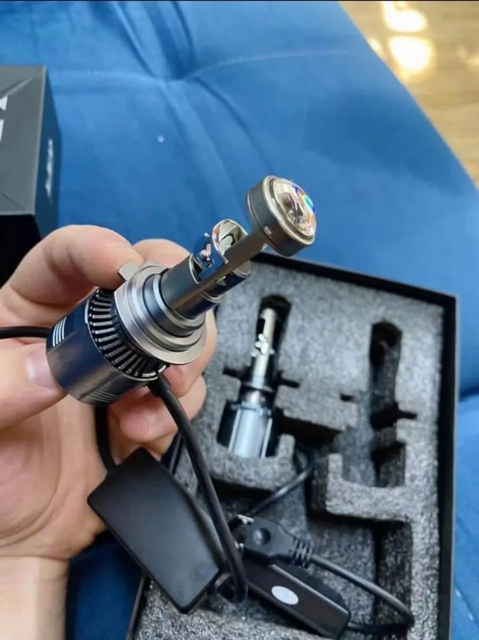  Lâmpada led projetor h7