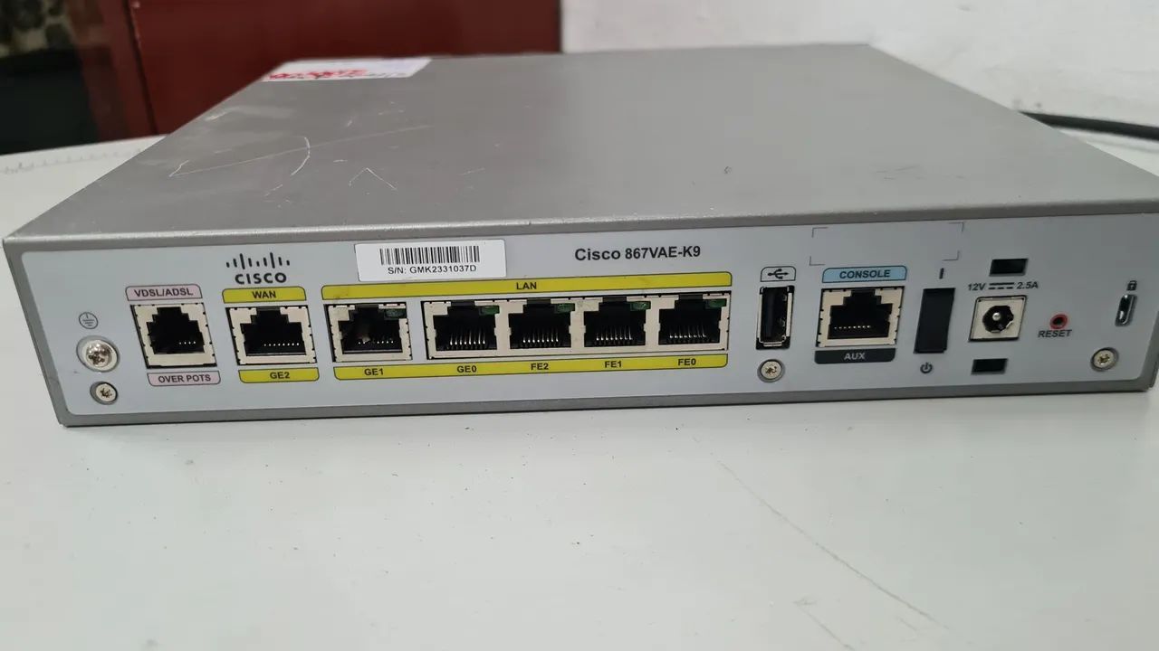Roteador Cisco 860 Series sem cabo - Foto 3