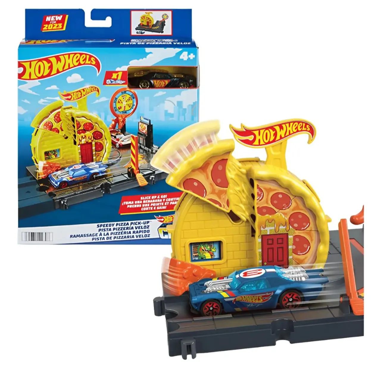 Pista Hotwheels pizzaria e posto de gasolina - Foto 3