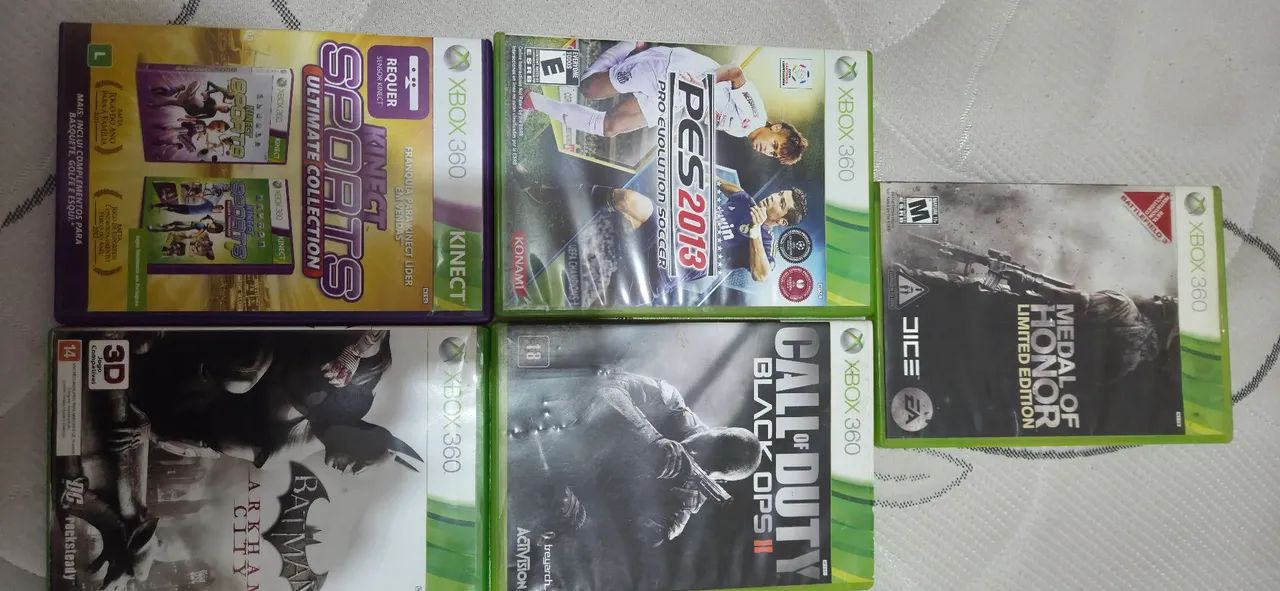 Xbox 360 com Kinect e Controles - Foto 4