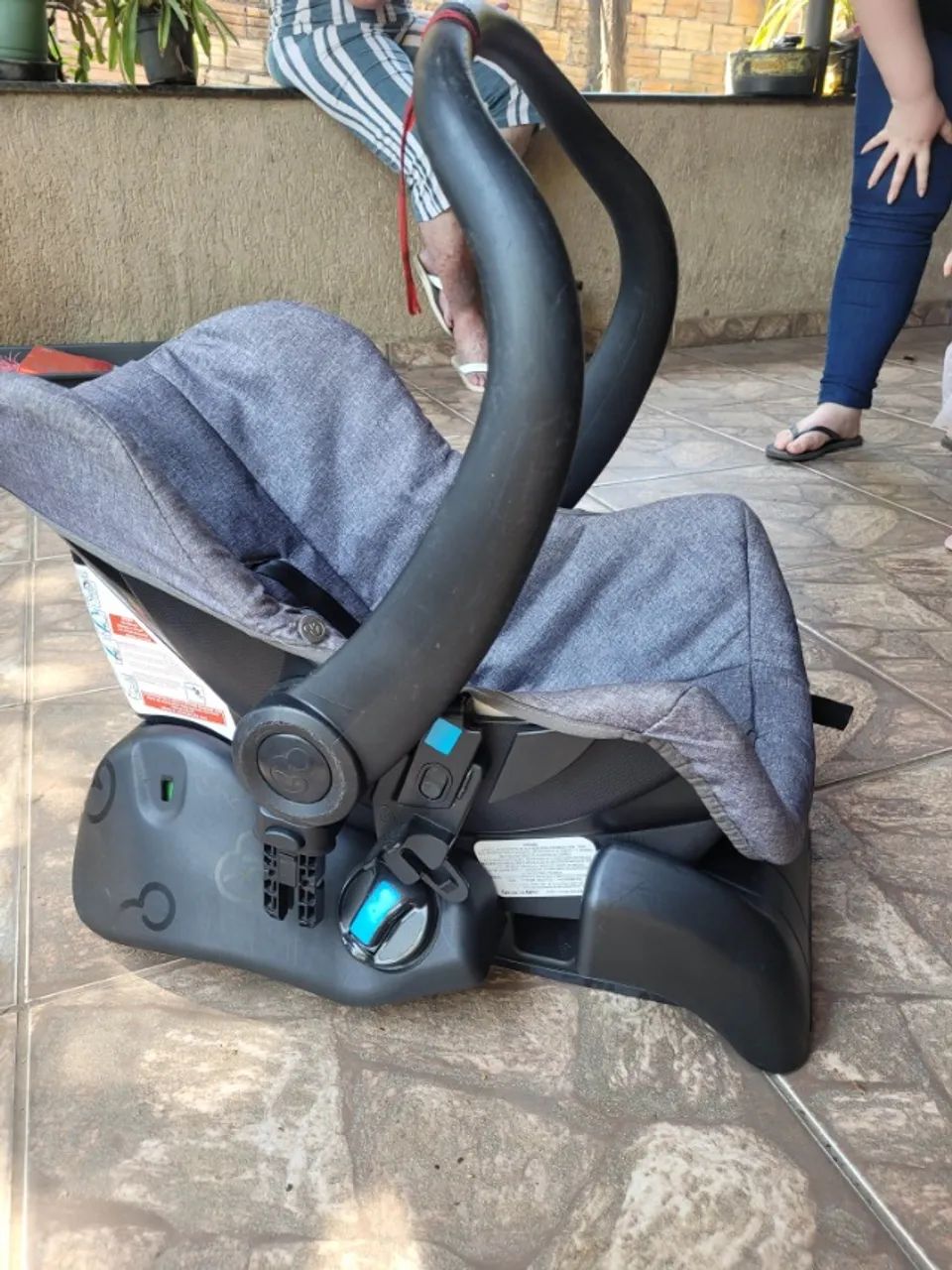 Carrinho de Bebê + Bebê Conforto + Base Dzieco 360° Vulkan - Foto 3