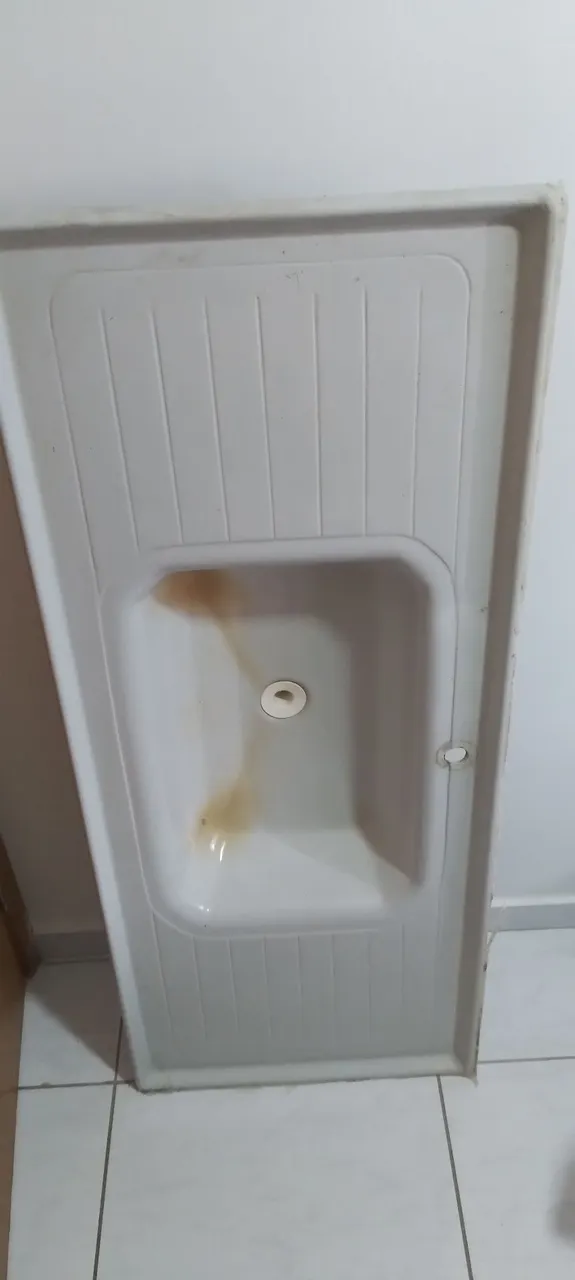 Pia pra cozinha de fibra ótimo estado