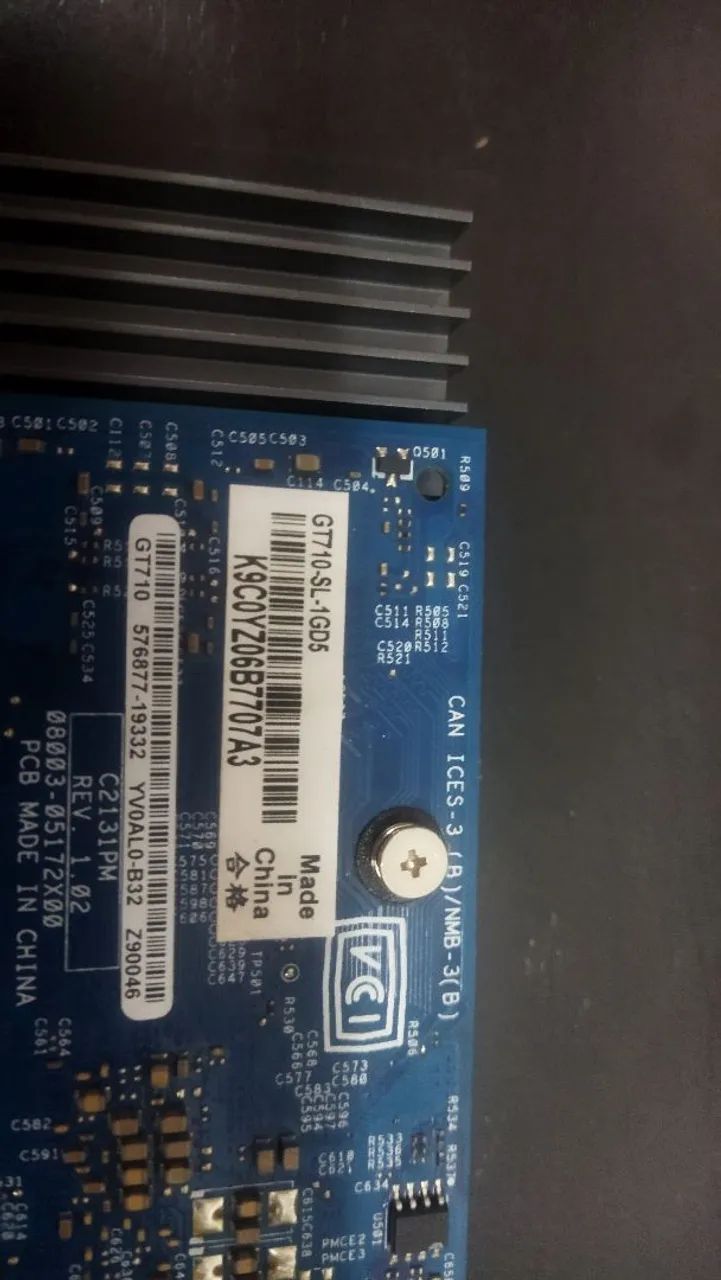 Placa de vídeo ASUS GT 710 1gb gddr5 - Placas de Vídeo - Parque das ...