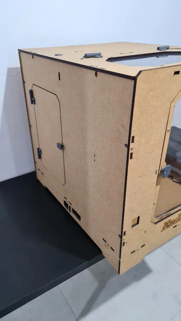 Gabinete Enclosure Caixa de MDF fechado para impressora 3D Creality Ender 3 V2 - Foto 2