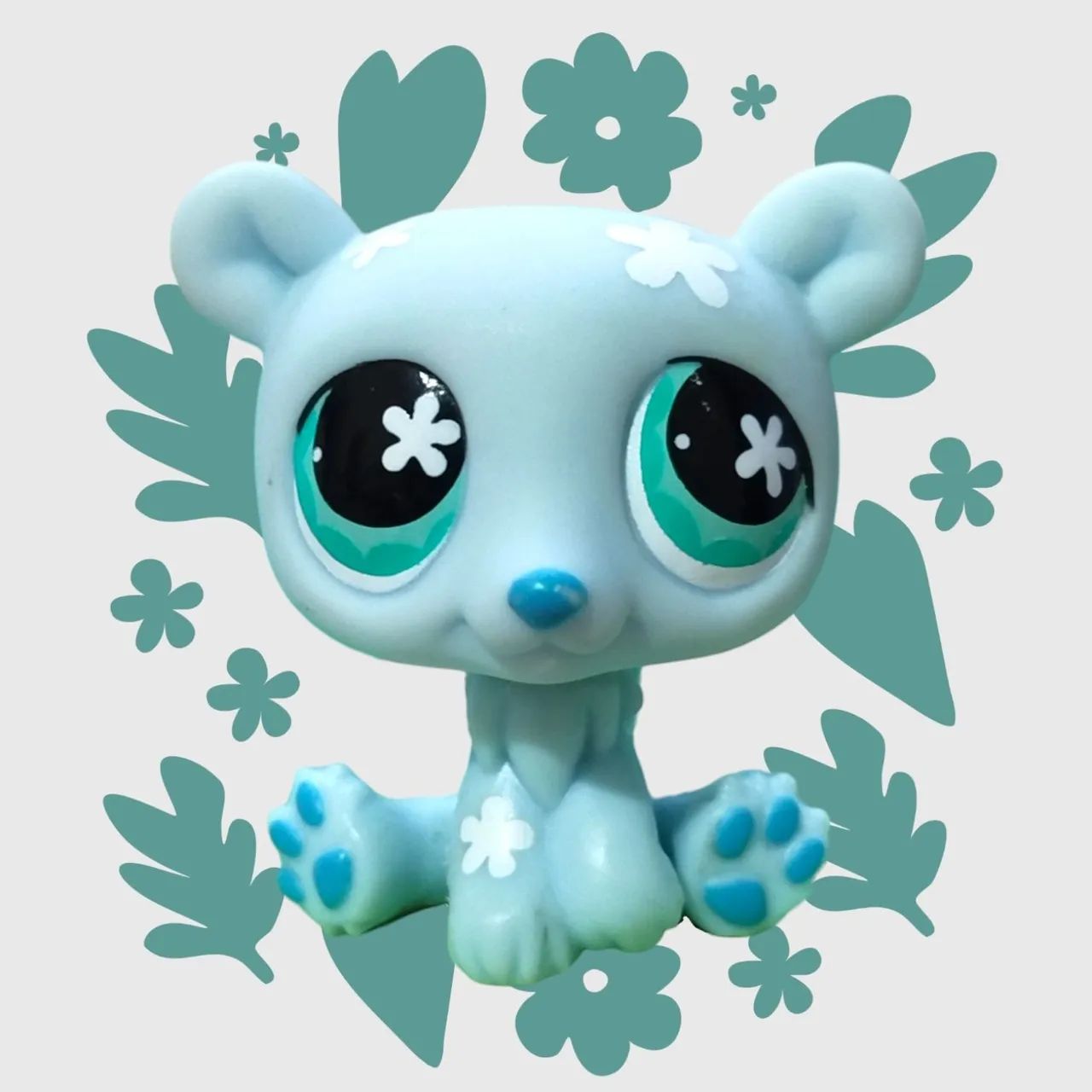 2 Littlest Pet Shop- Urso e sheepdog Reservado
