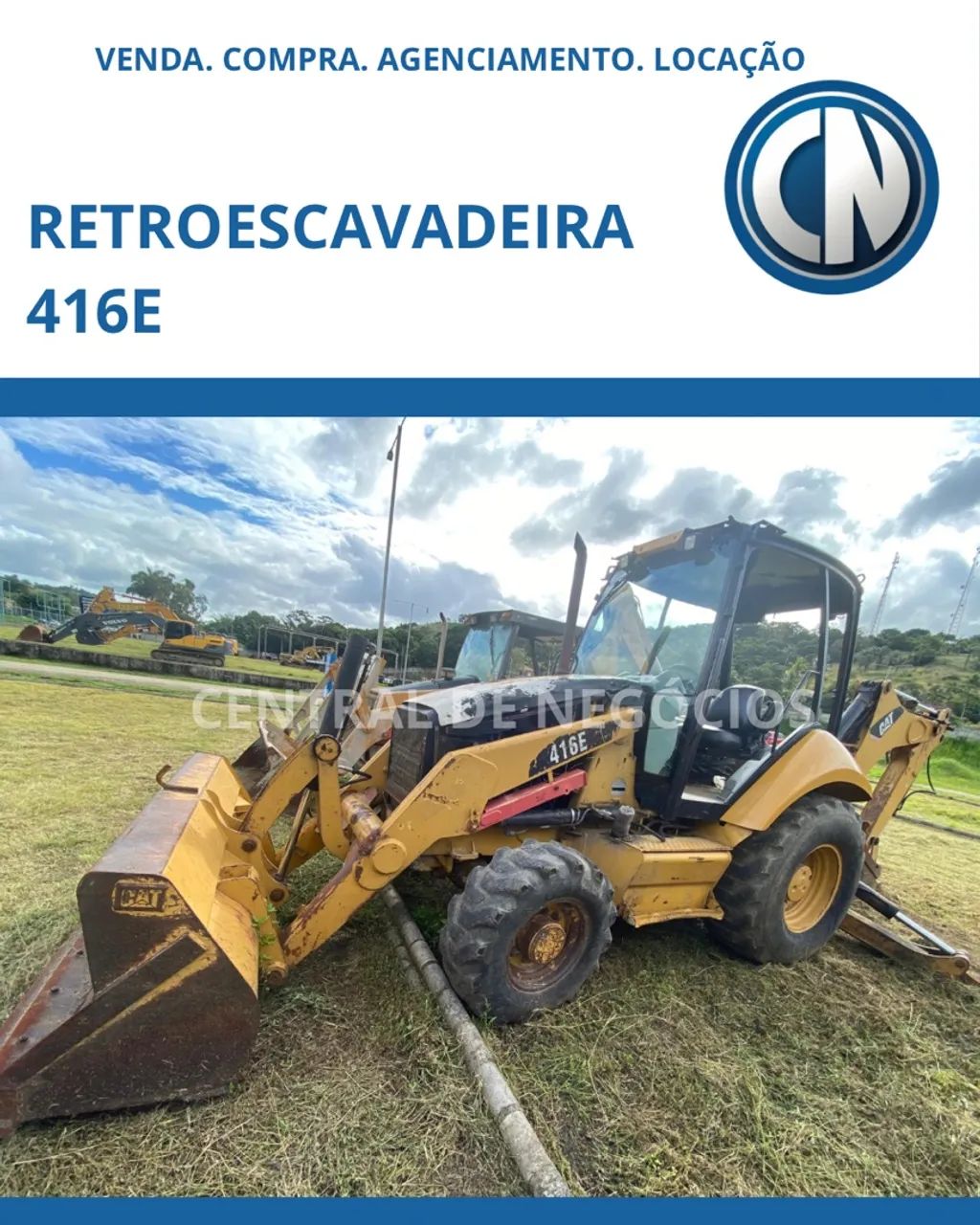 Retroescavadeira 416E