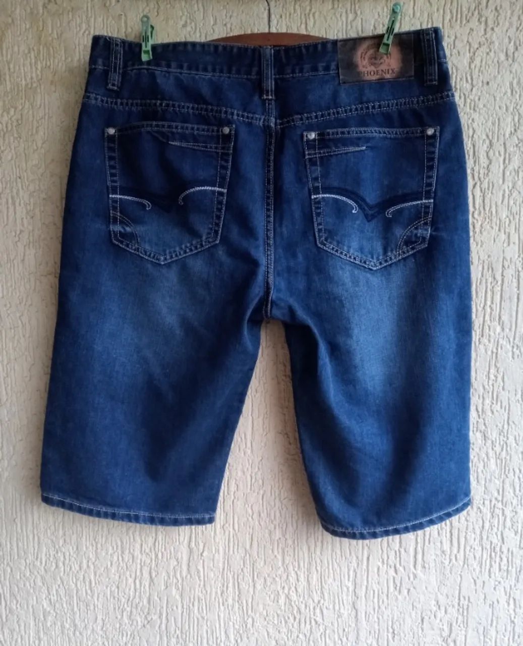 Nova - Bermuda Jeans Feminina Plus - Tam 48 - Foto 4