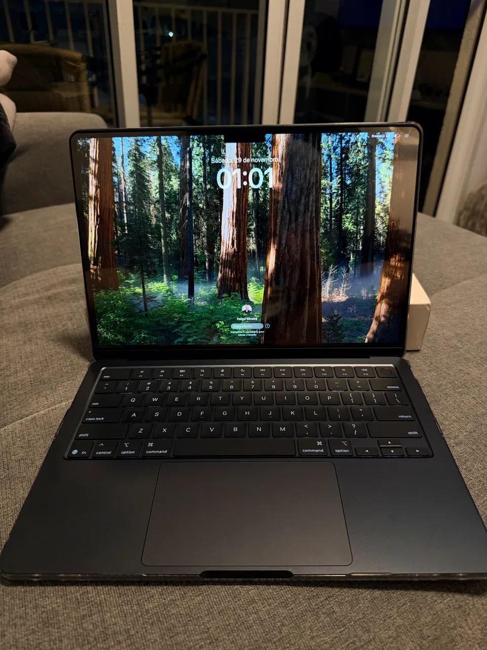 apple 2025 macbook air (de 13 polegadas, processador m4, 16 gb