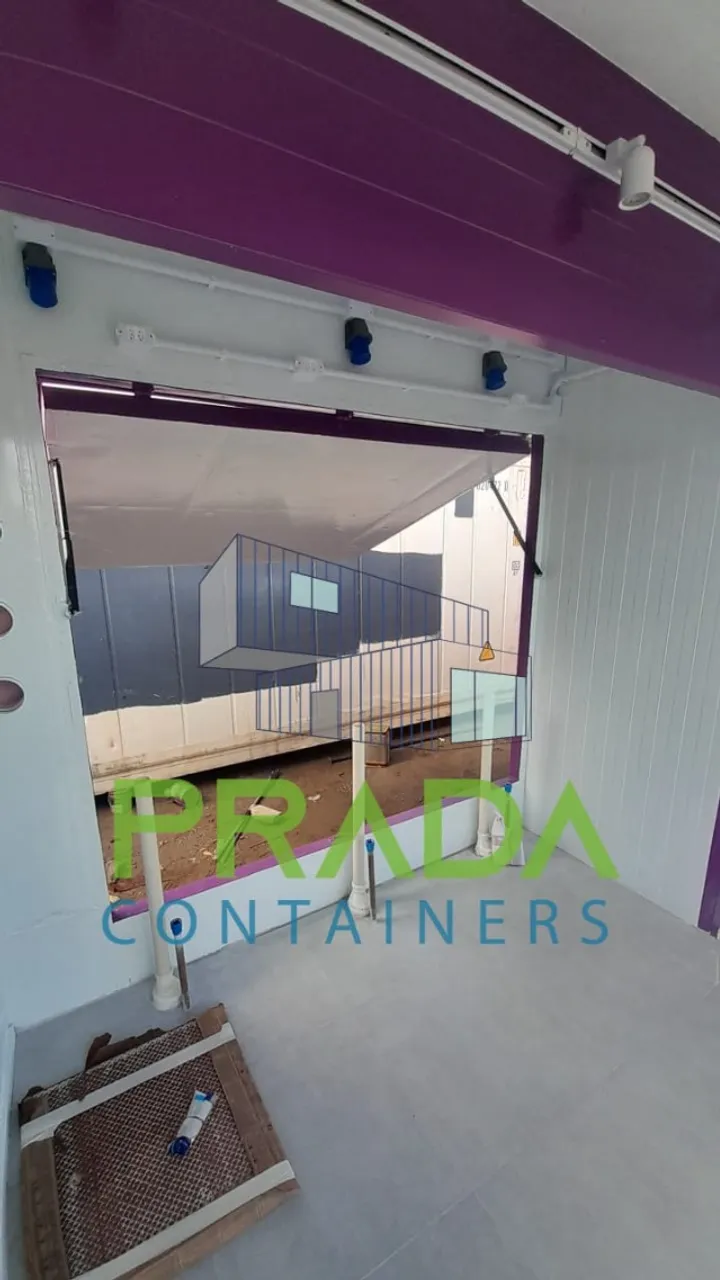 Lavanderia em Container Marítimo