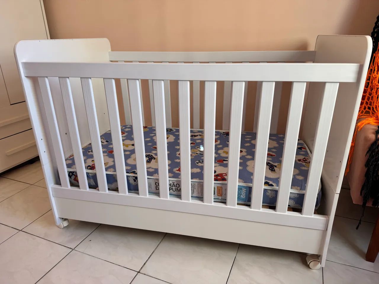 Berço americano com colchão  - Foto 3