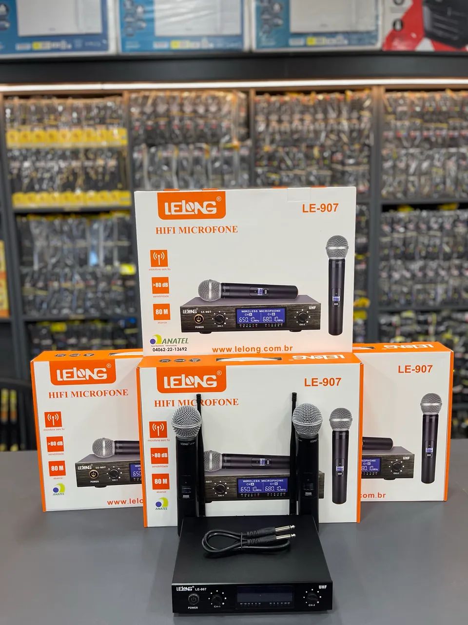 MICROFONE PROFISSIONAL VAI 2 MICROFONE PROFISSIONAL ? - Foto 4