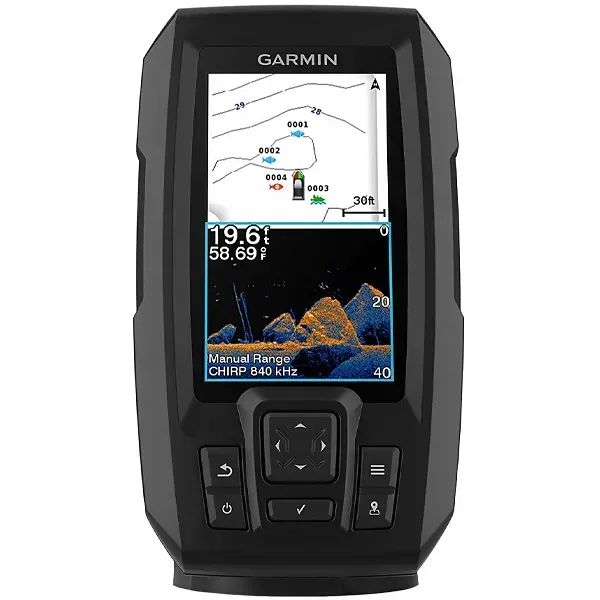 Sonar para Pesca Garmin Striker Vivid 4CV + Transdutor - Foto 2
