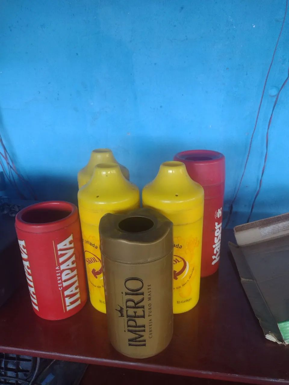Kit com 6 Porta-garrafas térmicos cerveja - Foto 4