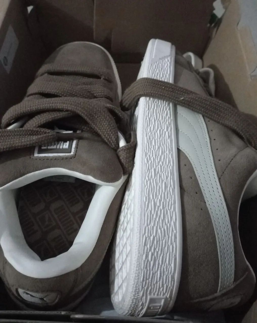 Tenis pulma suede xl