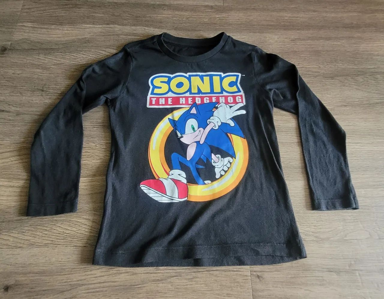 Camisa infantil Sonic
