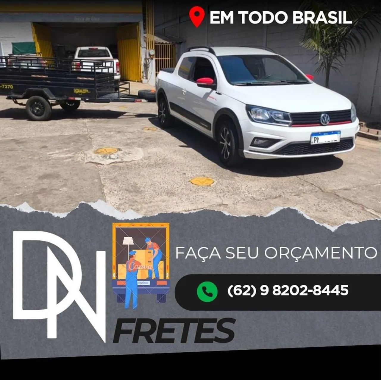 Frete  pra todo Brasil  