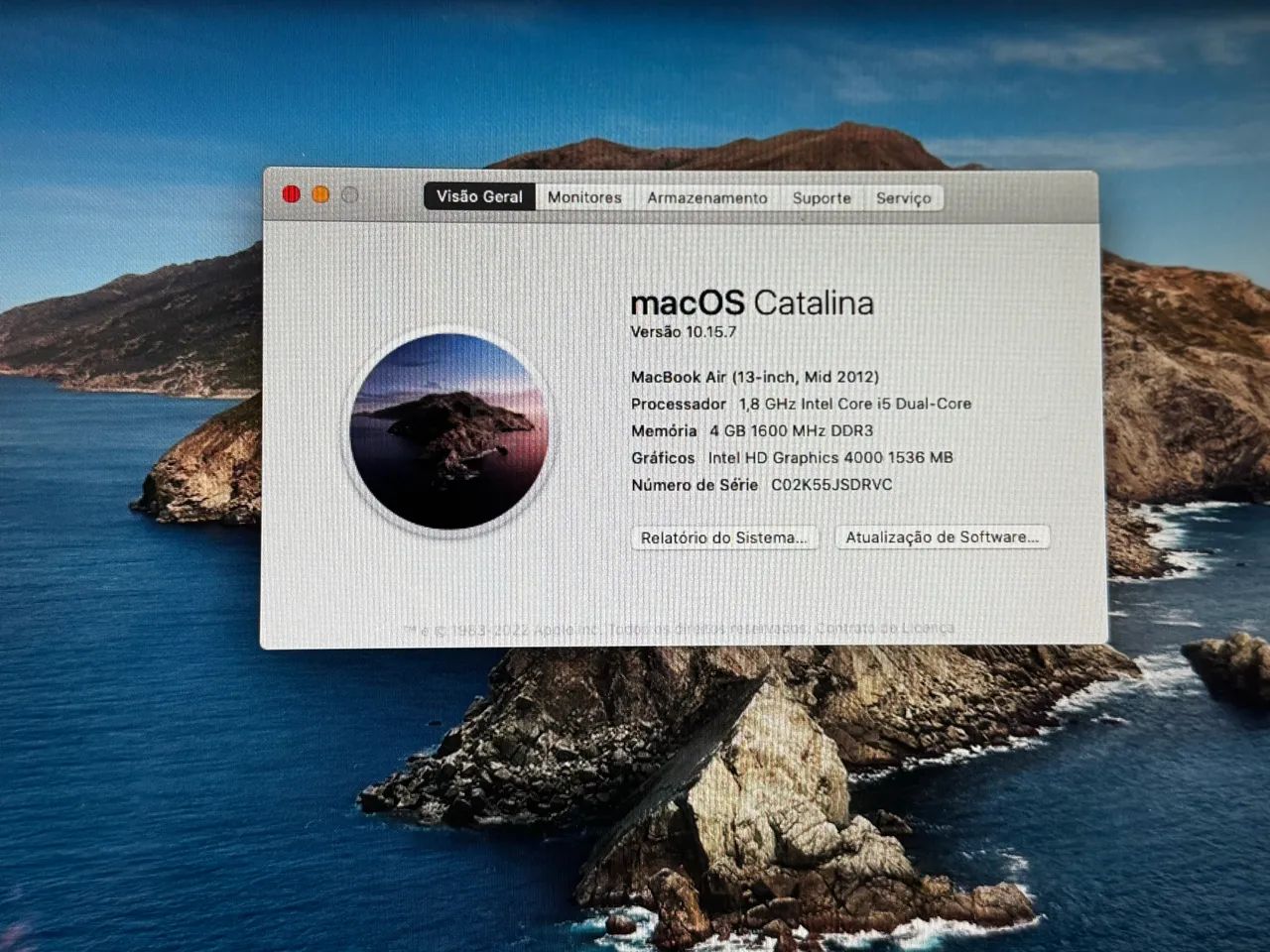 MacBook Air 13 2012 Core i5 4Gb RAM SSD256 Gb - Foto 5