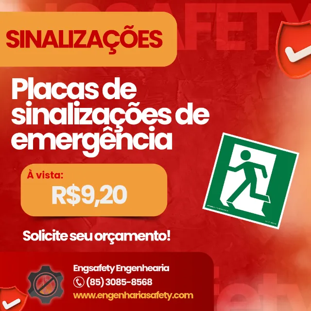Placas de Sinalização - Verifique os Tipos Disponíveis
