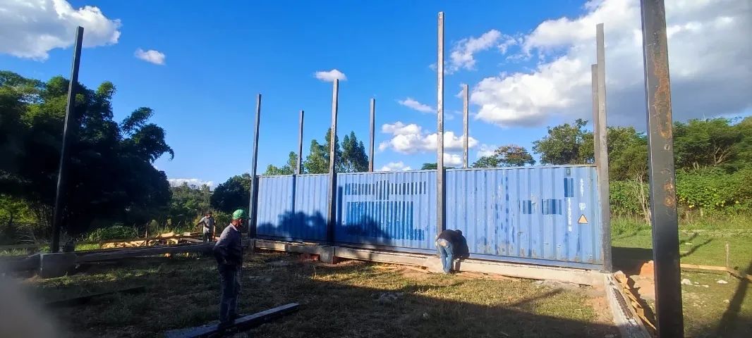 Projeto Estrutural de Galpão Metálico para Teatro - com uso de Containers - 600 m2 - Foto 3