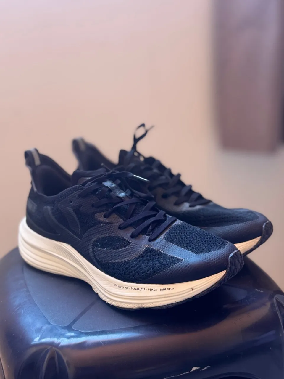 Tênis de corrida preto Olympikus corre3