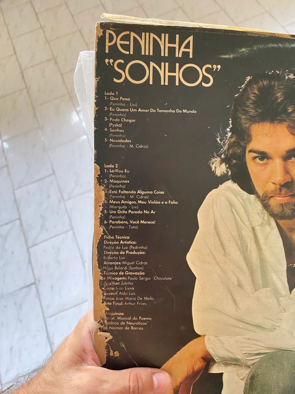 Disco de vinil - Peninha