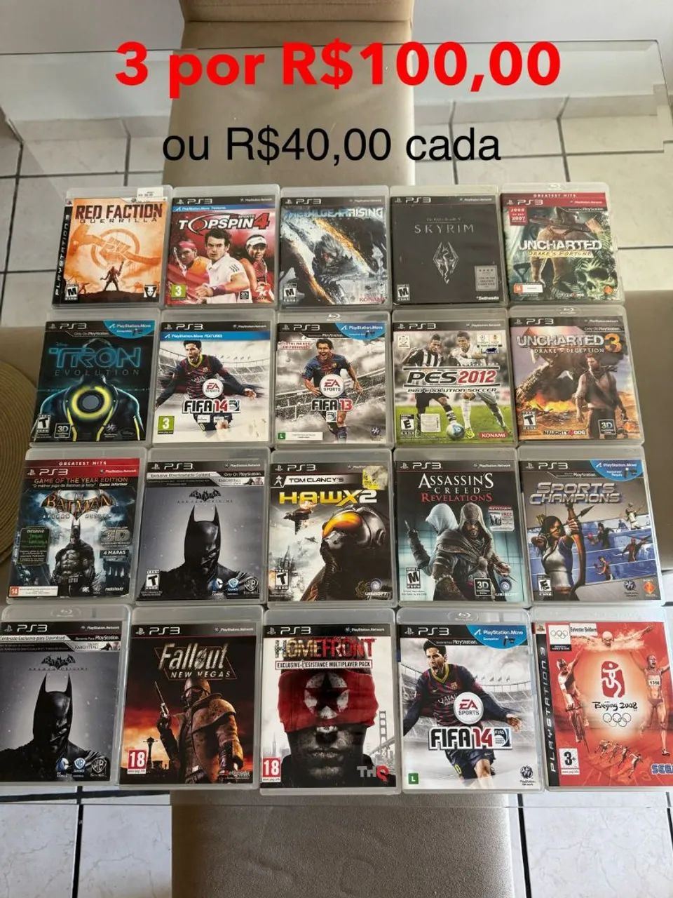 PS3 jogos originais 