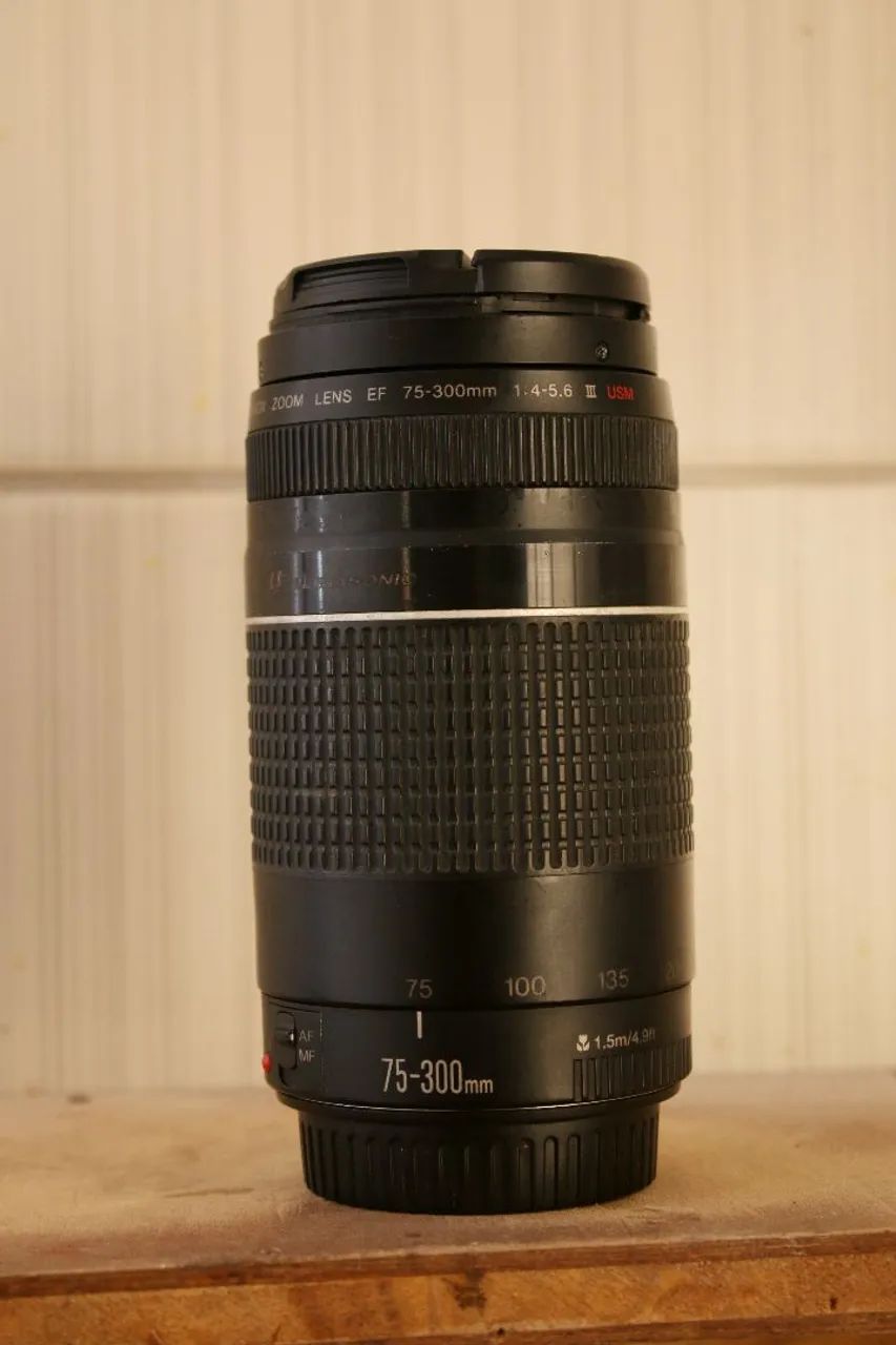 Lente Canon EF 75-300mm f/4-5.6 III USM