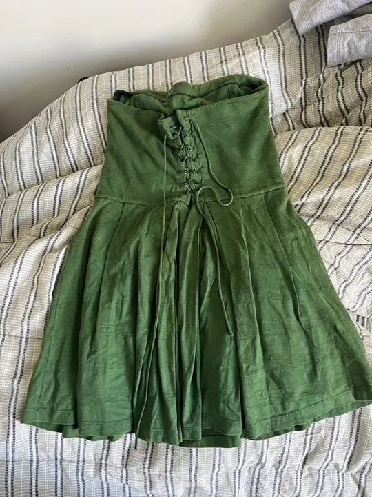 vestido curto verde escuro  - Foto 3