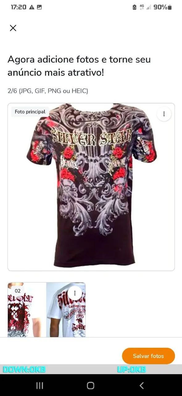 Camiseta - Randy Couture - UFC Eua - Masculinas - Foto 6