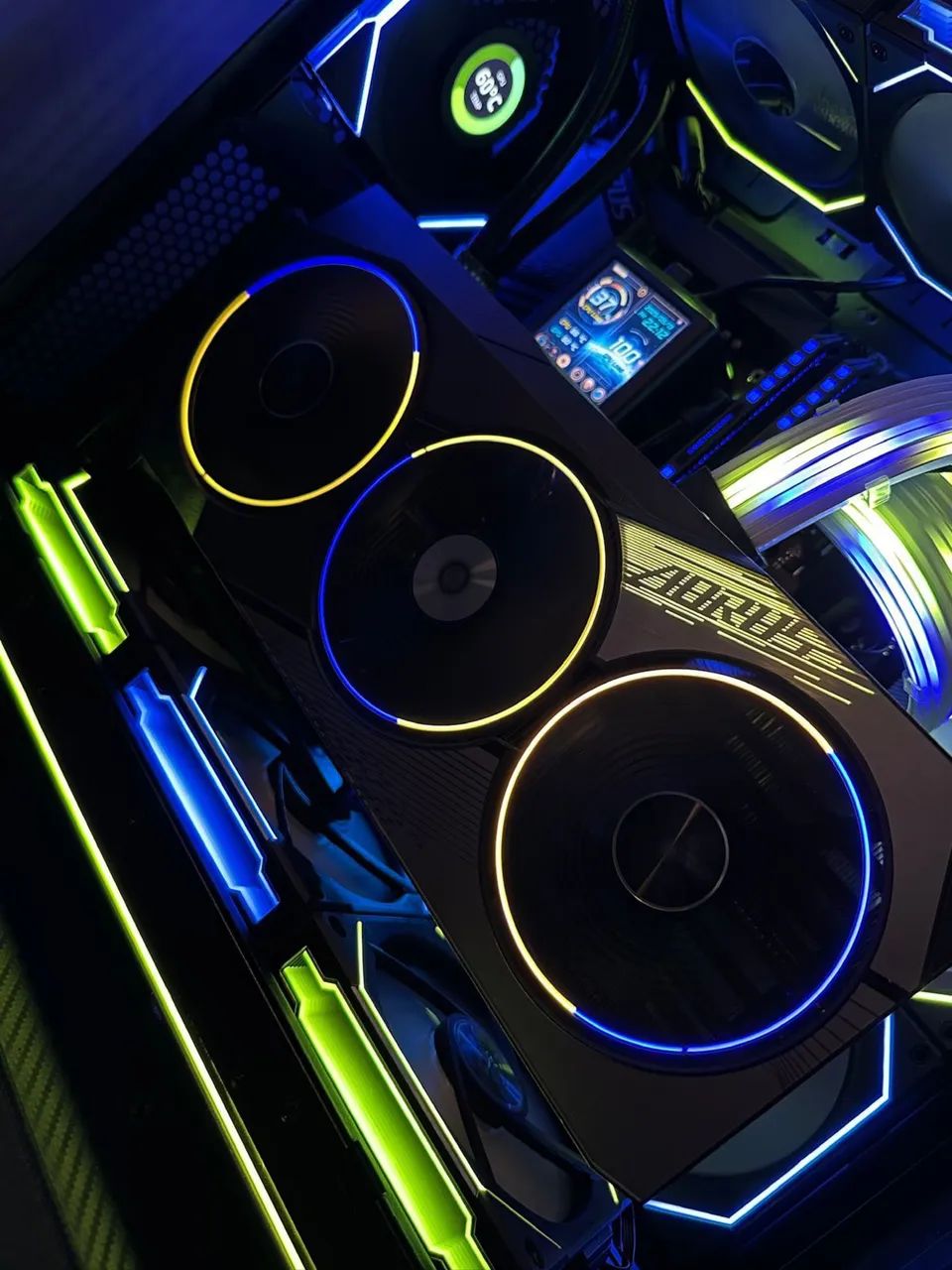 Placa de vídeo Rtx 4080 super aorus master 16GB 