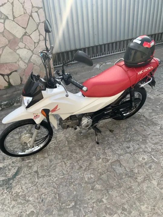 Moto Honda pop110i Branca - Foto 4