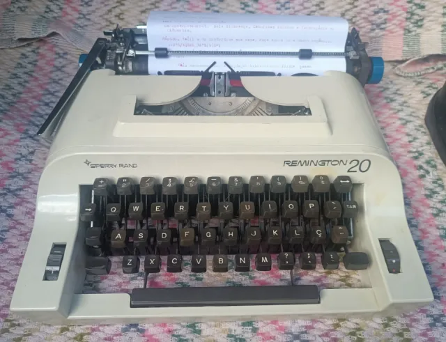Maquina de Escrever Remington 20