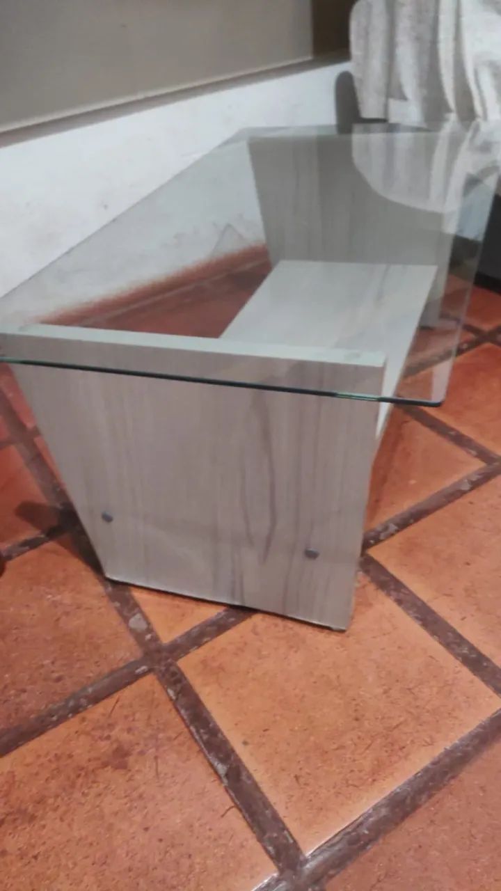 Mesa de Centro Sala Tampo vidro  - Foto 3