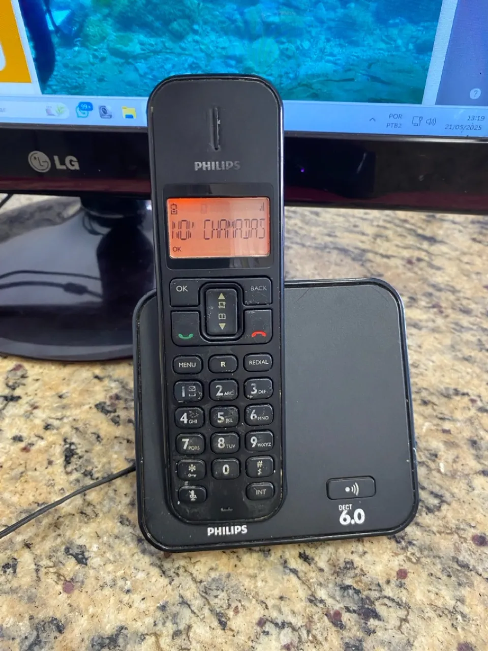 Telefone sem fio Phillips