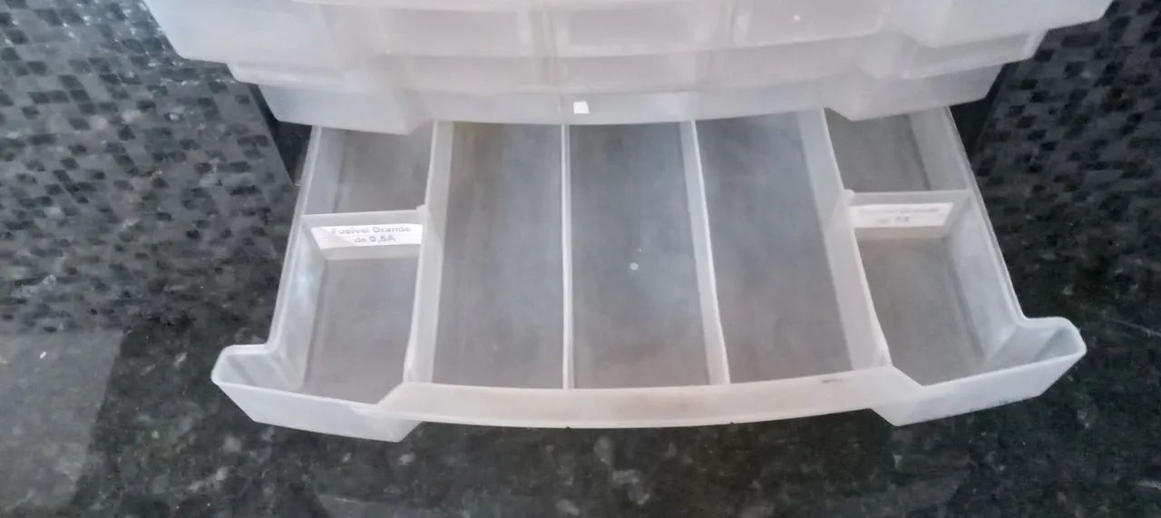 Gaveteiro de Plástico para Organização 35 X 30 / 6 gavetas  - Foto 3