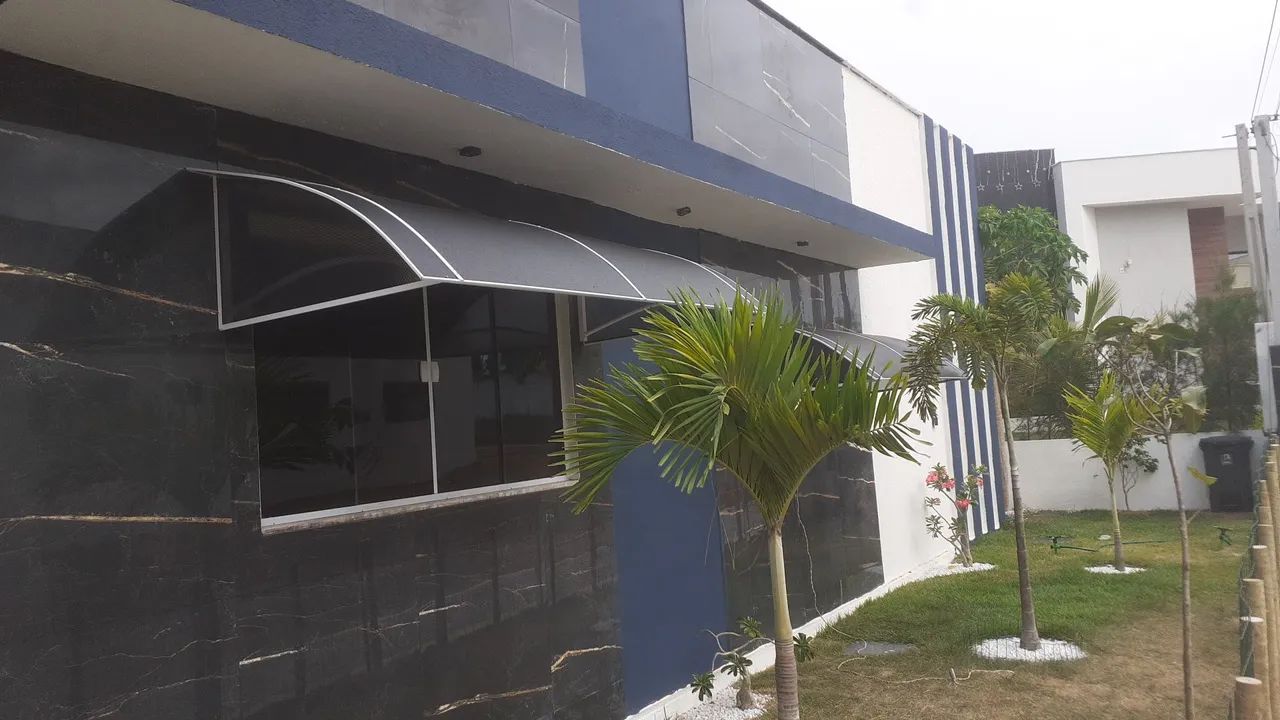 toldo em alumínio com policarbonato  - Foto 3