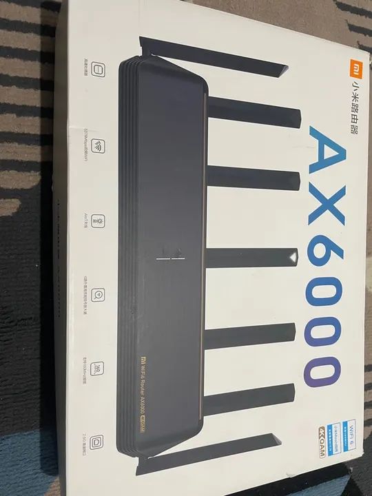 Roteador Xiaomi AX6000 - Wi-Fi 6 de alta velocidade