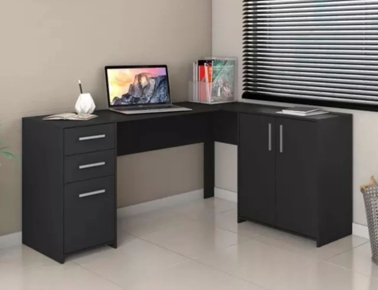 Mesa de escritório super espaçosa - Foto 4