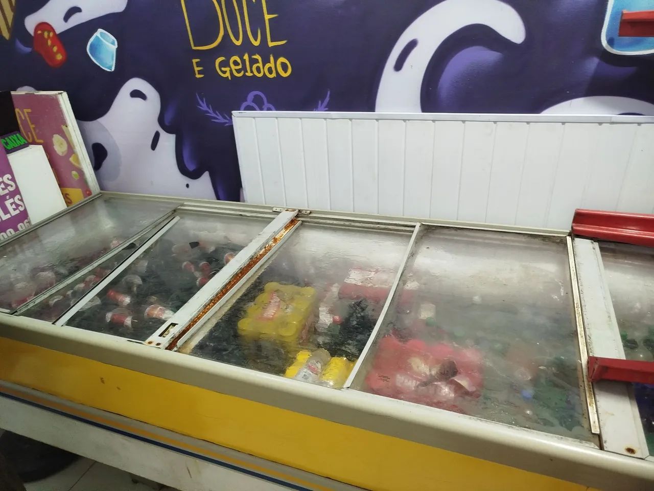 Ilha para congelados 
