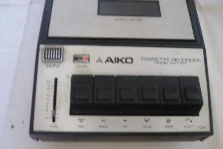 Gravador Aiko Cassete Preto Atp707 Não Funciona Leia Descrição - Foto 4
