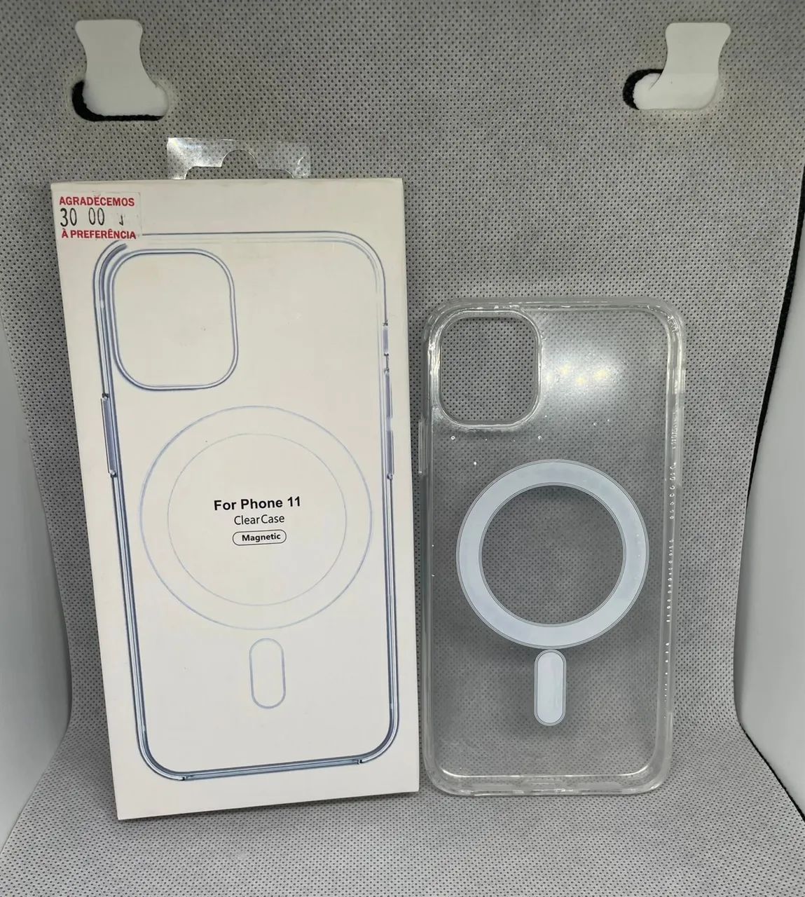 Capas Transparentes com MegSafe para Iphone 11/12/12 Pro/13/14